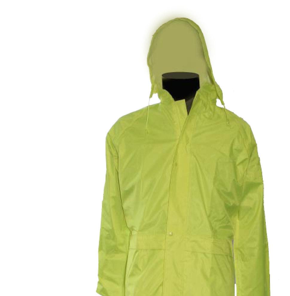 GLEN DALE JACKET Made from lightweight PVC nylon Fully taped Zip front with storm flap