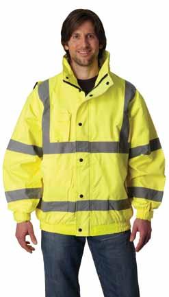 HI-VIS JACKETS & COATS PROTECT FROM COLD & DAMP WEATHER BE WARM.