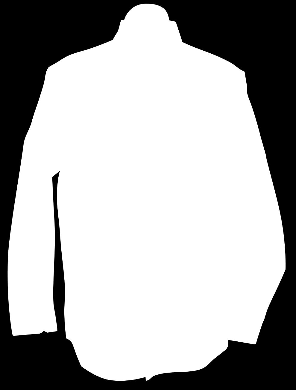 Shirt Long Sleeve Fabric: Cotton 100% 185gsm, pre-shrunk