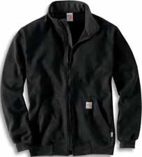 pockets with flaps and button closures Extended sleeve plackets with two-button adjustable cuffs Triple-stitched main seams Carhartt FR and NFPA 2112/ HRC 1 labels sewn on left pocket Meets the