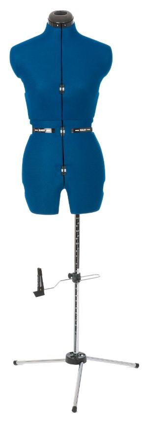 for easy storage Adjustable neck and useful pin cushion Foam-backed nylon covering for easy pinning Strong