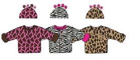 cozy suit - Giraffe - Zebra - Leopard W0W945-G -