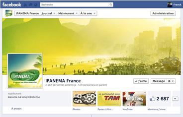 organized an Ipanema contest on facebook.
