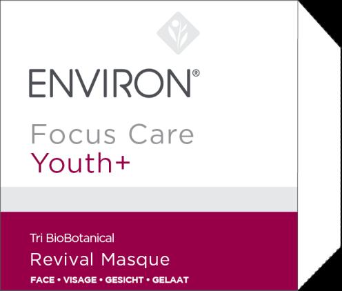 FOCUS CARE YOUTH+ TARGET AREAS AND PRODUCT PROFILES Tri BioBotanical Revival Masque 1 2 Application steps Apply