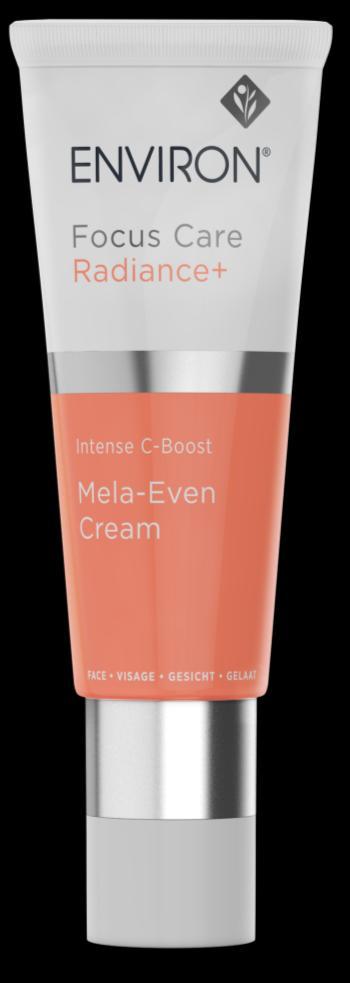 FOCUS CARE RADIANCE+ TARGET AREAS AND PRODUCT PROFILES Intense C-Boost Mela-Even Cream Target: