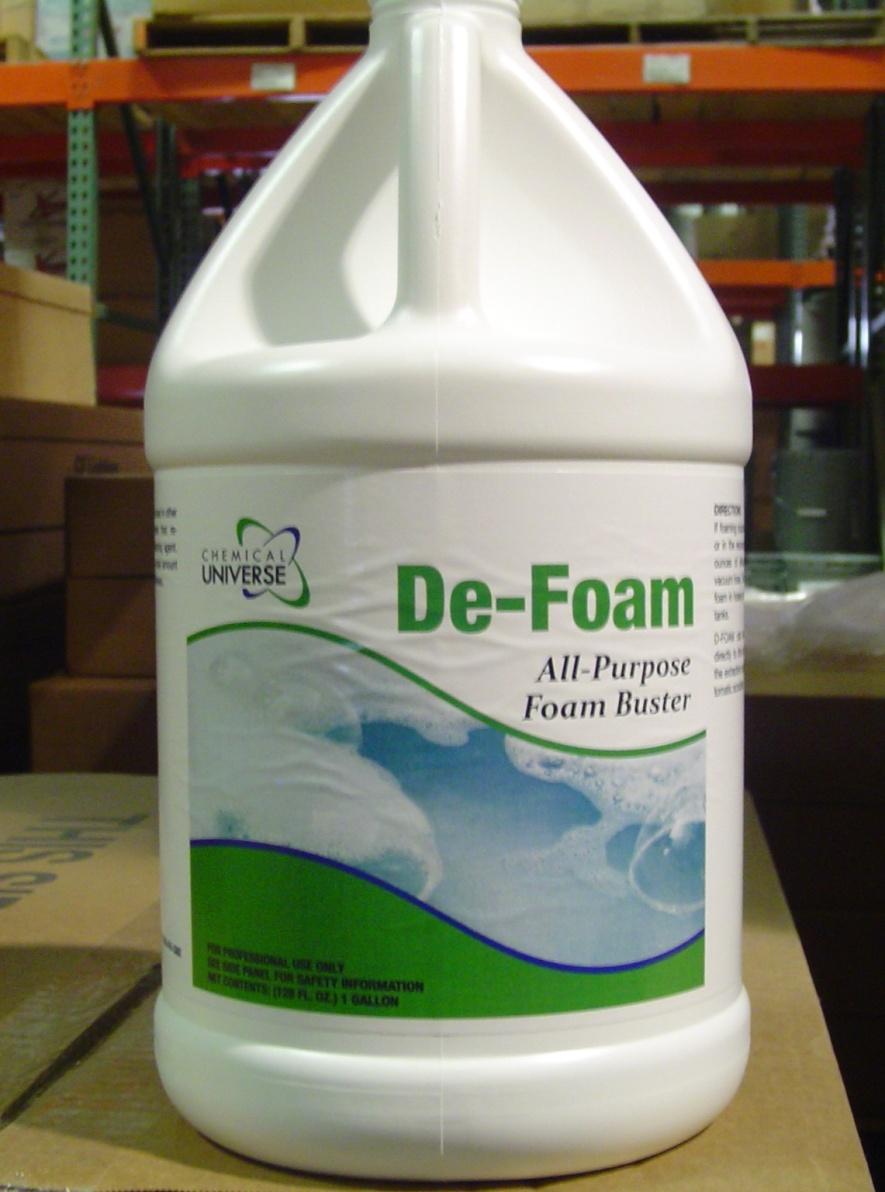 CS0700 = Part Number Defoamer for Water Pickup = Common Name and Blue Goose De-Foam = MSDS Name Used for: The Defoamer should be used in the recovery tanks of the carpet shampooer (blue goose) and