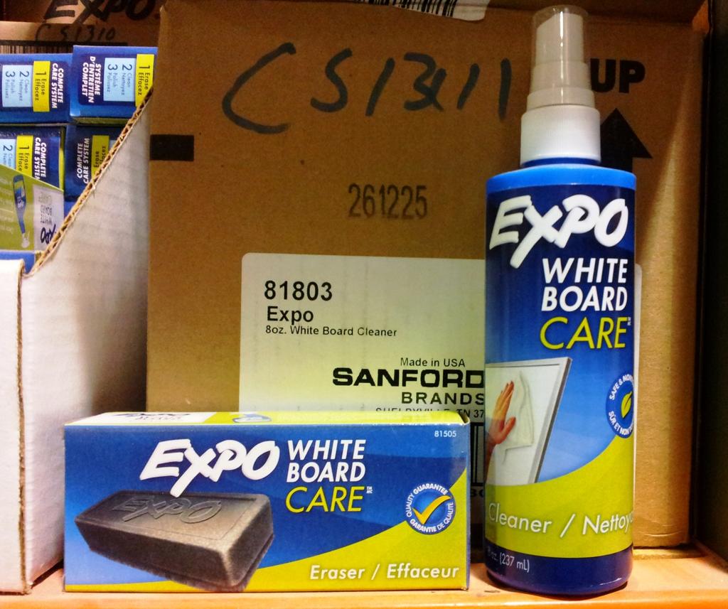 Part Number CS1310 CS1311 CS1320 Description Dry Board Eraser **NEW