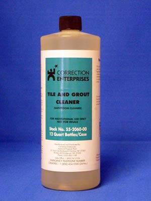 CS1206 = Part Number Tile & Grout Cleaner = Common Name N.C.C.E. Tile and Grout Cleaner = MSDS Name U sed for: Used with the Grout Brush to clean restroom tile and grout. D irections for use: 1.