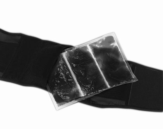 2. Place gel insert in hot water for 1 minute. 3. Remove insert using tongs. Use caution as the insert will be very hot. 4. Test temperature of insert by placing it on the underside of your wrist.