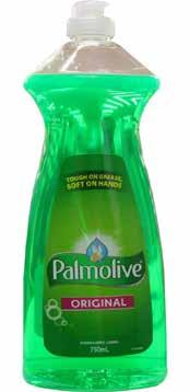 23 w/s Palmolive Dishwashing Liquid