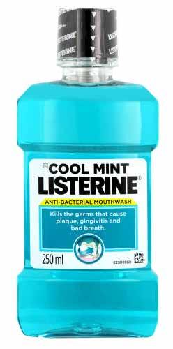 23 w/s Listerine Mouth Wash
