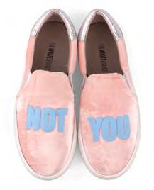 You Bow Pink Ref: SN-020 Not You Velvet Grey Ref:
