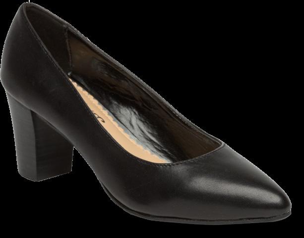come Our 2 ¾ heel pump is