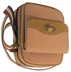 Locker Bag This bag features front and rear exterior zippered pockets,