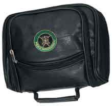 5 x 9 x 4 Golf Shoe Bag Shoe bag with a protective divider and a zippered valuables