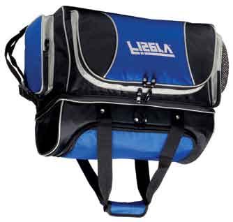 5 x 10 12-Pack Cooler This stylish two-tone 12-can cooler has an outside zippered front pocket and an adjustable shoulder strap.