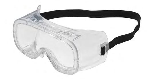 SAFETY GOGGLE Very comfortable and enveloping, this safety