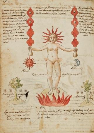 During the Middle Ages and the Renaissance, the manufacture of pigments and colored inks used for painting and writing manuscripts was part of the science of alchemy, a precursor of modern chemistry