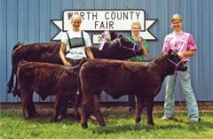 Fair Reserve Simmental Heifer Butler County Fair Congratulations to Taylor Kluver, IA JSF Lollipop U14 Reserve