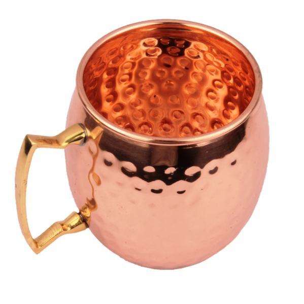 Copper Drinkware CODE : HDMC16 DESC: Moscow Mule Mug 100% Copper SIZE : 16 Oz.