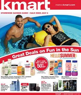 PROMO HIGHLIGHTS SAVINGS GUIDE Kmart is helping consumers prepare for the hot