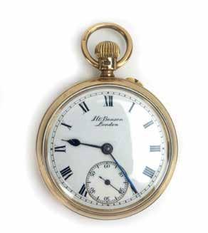 922 An early 19th century silver pair cased pocket watch by Schwerer & Co.