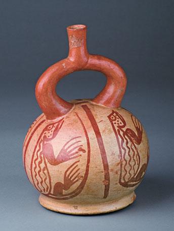 Fineline Iguana Northern Coast Moche III 200 450 CE 23.3 x 15.6 x 15.7 cm Collection of Mississippi Museum of Art Gift of Sam Olden 1991.