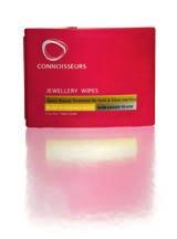Any silver and gold articles can be cleaned with our Connoisseurs Dazzle Drops Advanced Cleaner, Connoisseurs Precious Jewellery Cleaner,then use our Connoisseurs Jewellery Wipes and Connoisseurs