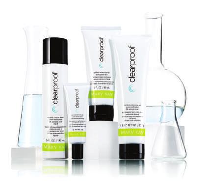 SPECIAL SKIN SOLUTIONS The Science behind CLEARER-LOOKING SKIN CLEAR PROOF SYSTEM FOR ACNE-PRONE SKIN Breakouts and blemishes beware!