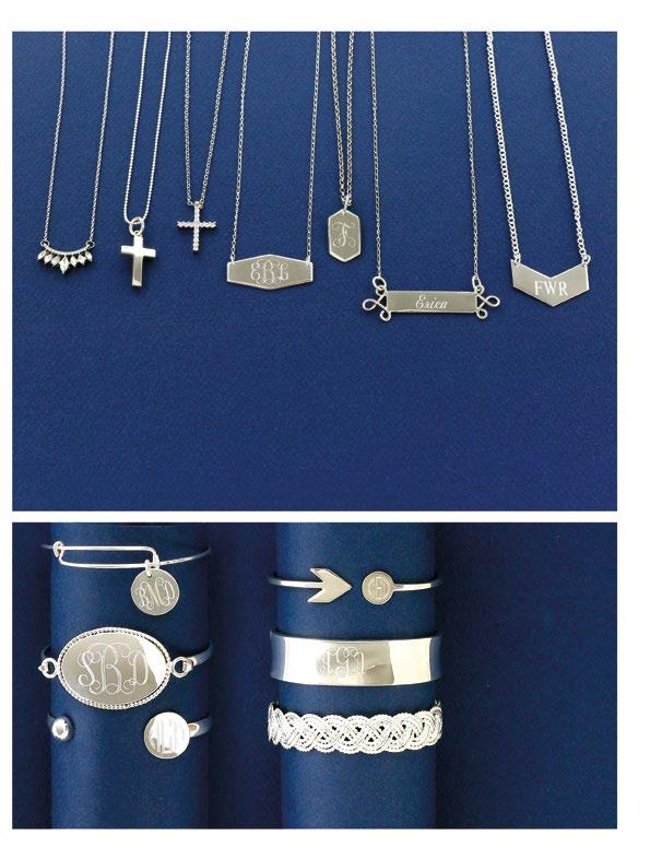 C. D. A. B. E. F. G. SIMPLE silver S TATEMENTS A. JN0787 $18 A Touch of Class Rhinestone necklace 17-18 ½ B.