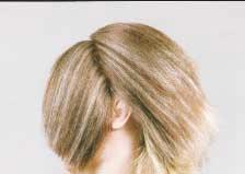 29 Deductions will be made for large chunky streaks color applied too far from the scalp and inconsistent application