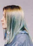 A single application of this color penetrated her hair to such an extent it took