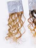 curl with sharp ridges. 23 To further test the acid perm, four identical swatches are used.