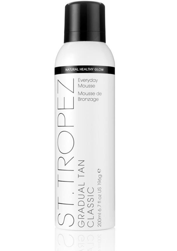 GRADUAL CLASSIC EVERYDAY MOUSSE GRADUALLY BUILD A NATURAL HEALTHY GLOW, WITH OUR EASY TO APPLY, LIGHTWEIGHT HYDRATING MOUSSE FOR AN EVEN STREAK- FREE GLOW.