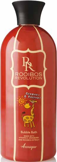 water with the Rooibos Baby tea, for an anti-allergic and