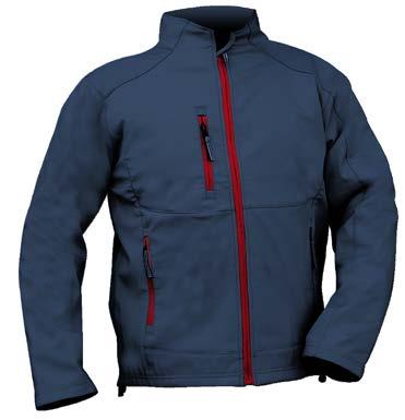 STEEL GREY MICROFLEECE INNER CHINA BLUE OUTER - RED ZIP CHINA BLUE MICROFLEECE INNER PEACOAT BLUE OUTER STEEL GREY