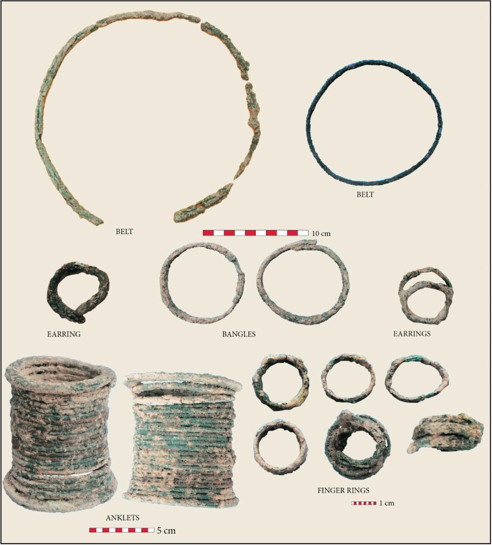 JOURNAL OF INDO-PACIFIC ARCHAEOLOGY 4 (4) Figure : Bronze ornaments from Non Ban Jak burials. Non mortuary ottery vessels Pottery vessels were recovered from three non-mortuary contexts.