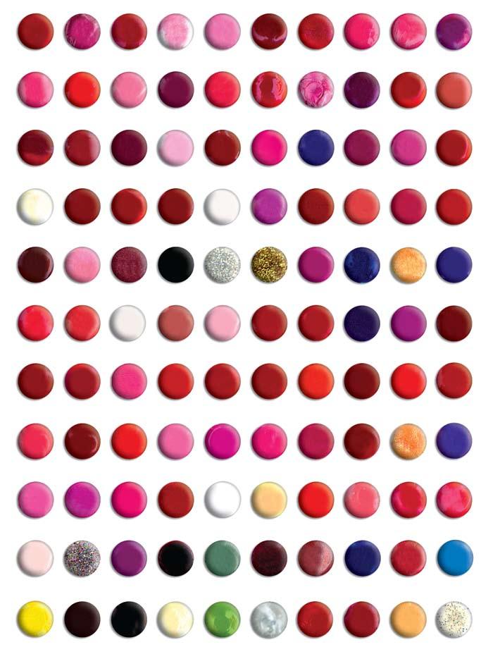 GUIDE ONLY, NOT TRUE TO EXACT COLOUR - 5013 NAIL POLISH COLOUR CHART IS TRUE TO COLOUR #1 #21 #41 #71 #11 #81 #61 #91 #101 #2 #22 #42 #72 #12 #82 #62 #92 Glitter #102 #3 #23 #43 #73 #13 #83 #63 #93