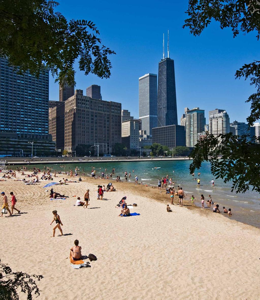 Chicago boasts hundreds of beautifully maintained parks,