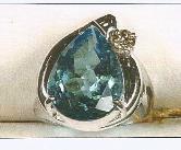 1001 A diamond set half eternity ring consisting of 7 round brilliant cut diamonds, measuring 2.6mm to 2.