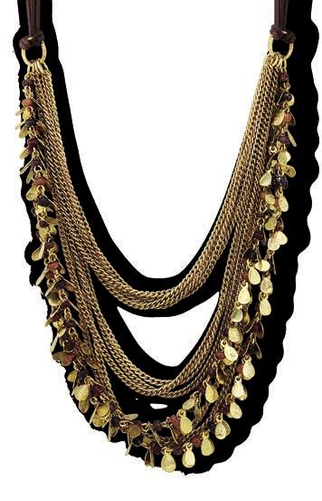 DRAPES OF LUXURY NECKLACE Collar Designed to inspire.