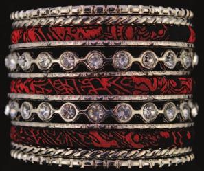 Bangle Bracelets #FE5856 11