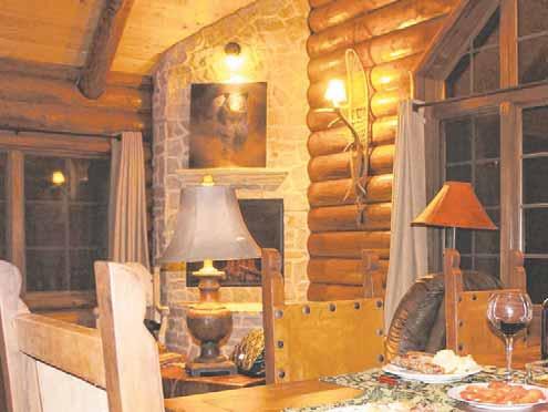 Hatfield Lakes Luxury Log Cabin Vacation Rentals A private conservation and fishing retreat for