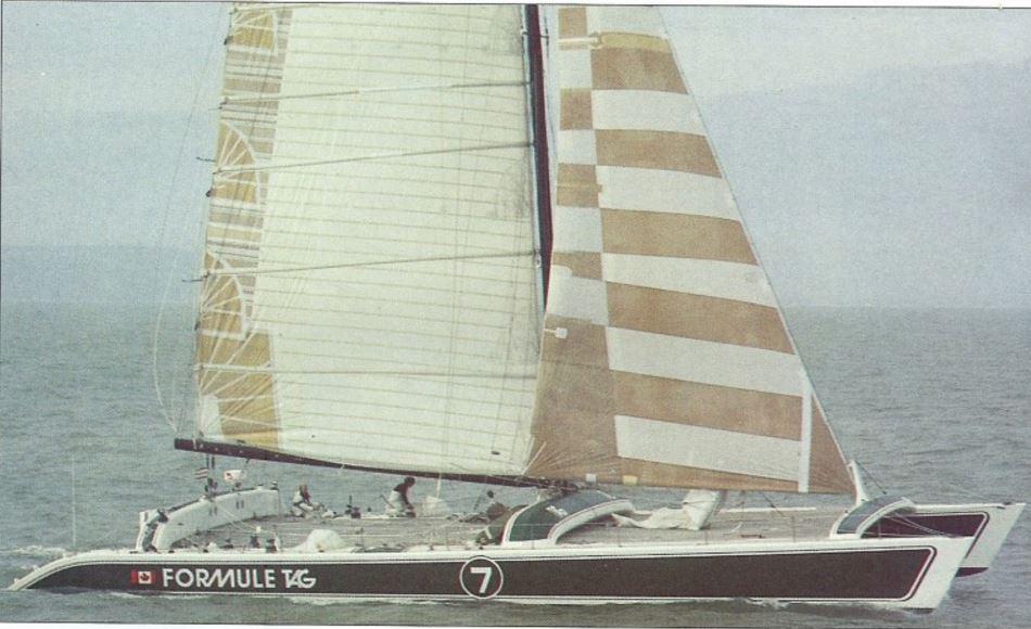 1. History of The Boat Formule Tag (1983) 24 m long Jules Verne Trophy 75 days (1994) Mehmet