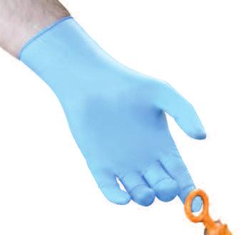 Bodyguards Nitrile Powder Free Disposable Glove 4 Blue Nitrile PF GL895 Offers protection against contamination, dirt and potential irritants in low risk situations Powder free, reducing the risk of