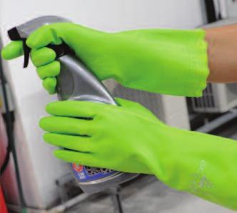 Pura TM Mediumweight PVC Glove Flock Lined Sensitive Skin: Provides a great alternative for people allergic to natural latex proteins or sensitive to the chemical accelerators used in rubber gloves.