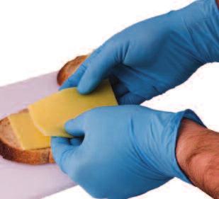 Finite PF TM Nitrile Powder Free Disposable Glove Strength: Synthetic rubber offers better puncture and abrasion resistance than natural rubber or vinyl.
