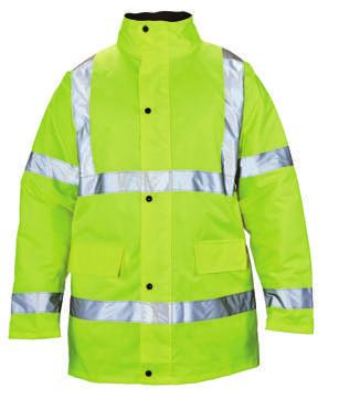 HIGH VISIBILITY GARMENTS EN ISO 20471: 2013 Class 3 The highest level of conspicuity Minimum background material 0.