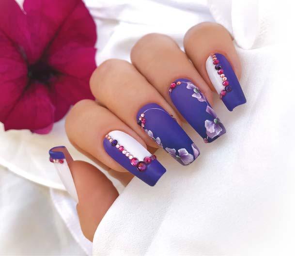OTHER CRYSTAL NAILS NOVELTIES NEW R120 Ultra violet and NEW R121 Tropical turqouise Royal Gel,