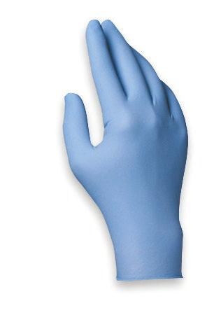 DISPOSABLE GLOVES Nitrile Disposable Gloves Formulation provides good chemical resistance for incidental exposure to acids, bases, oils, solvents, esters, grease and animal fats Gloves are